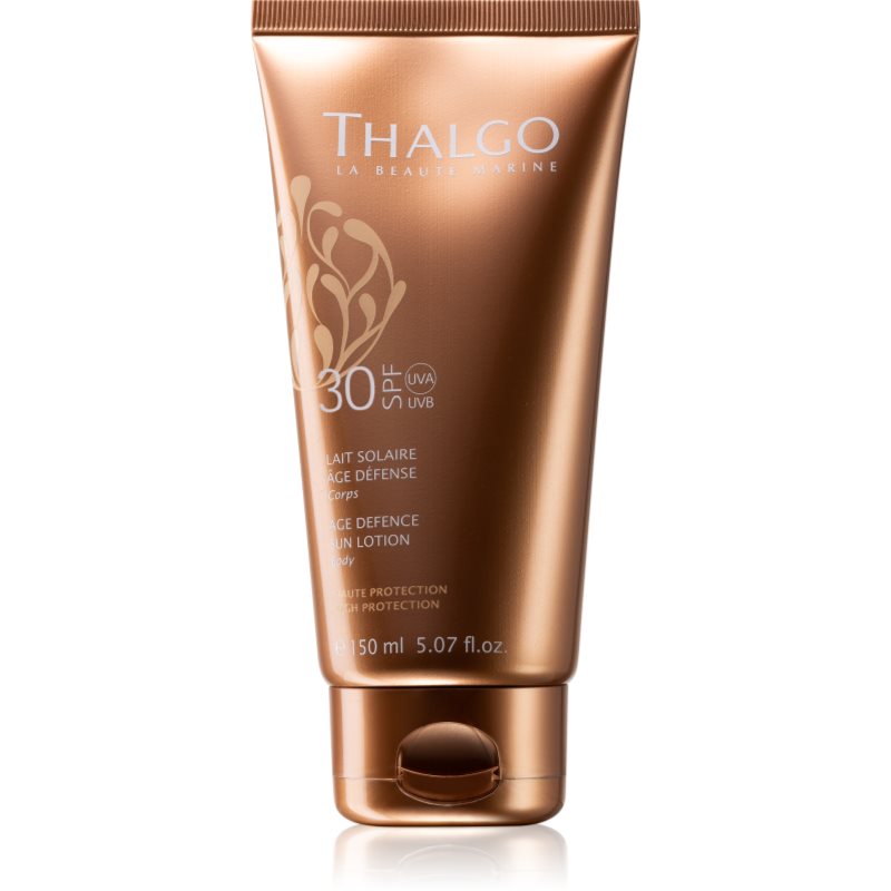 Thalgo Age Defence Sun Lotion слънцезащитен лосион за тяло с подмладяващ ефект SPF 30 - Грижа за тяло - Сравни цени от 1 магазин с безплатна доставка