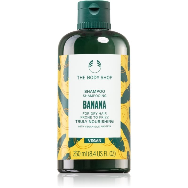 The Body Shop The Body Shop Banana Shampoo хидратиращ шампоан за суха коса - Унисекс парфюм 250мл - Сравни цени от 1 магазин с безплатна доставка