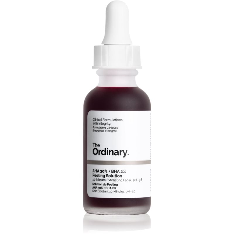 The Ordinary AHA 30% + BHA 2% Peeling Solution разтвор с пилинг ефект - Грижа за лице - Сравни цени от 1 магазин с безплатна доставка