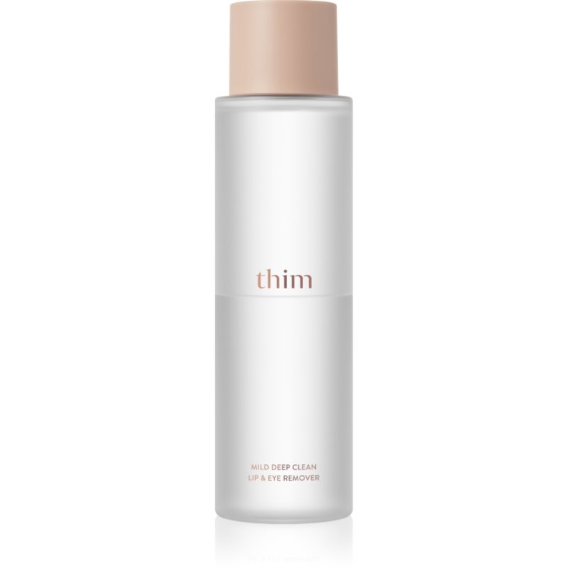 thim Mild Deep Clean Lip & Eye Remover двуфазен продукт за премахване на грим от очите и устните с подхранващ ефект - Грижа за лице - Сравни цени от 1 магазин с безплатна доставка