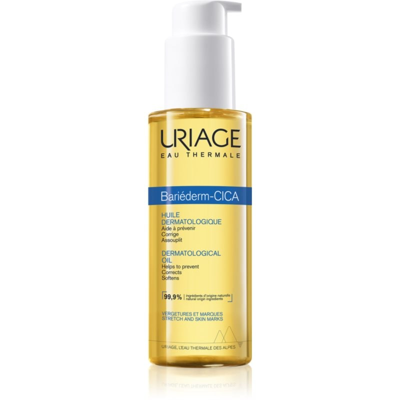 Uriage Bariéderm Cica Dermatological Oil подхранващо масло за тяло за стрии - Грижа за тяло - Сравни цени от 1 магазин с безплатна доставка