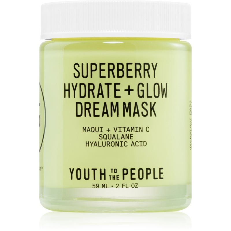 Youth To The People Superberry Hydrate + Glow Dream Mask маска за освежаване и хидратация - Грижа за лице - Сравни цени от 1 магазин с безплатна доставка
