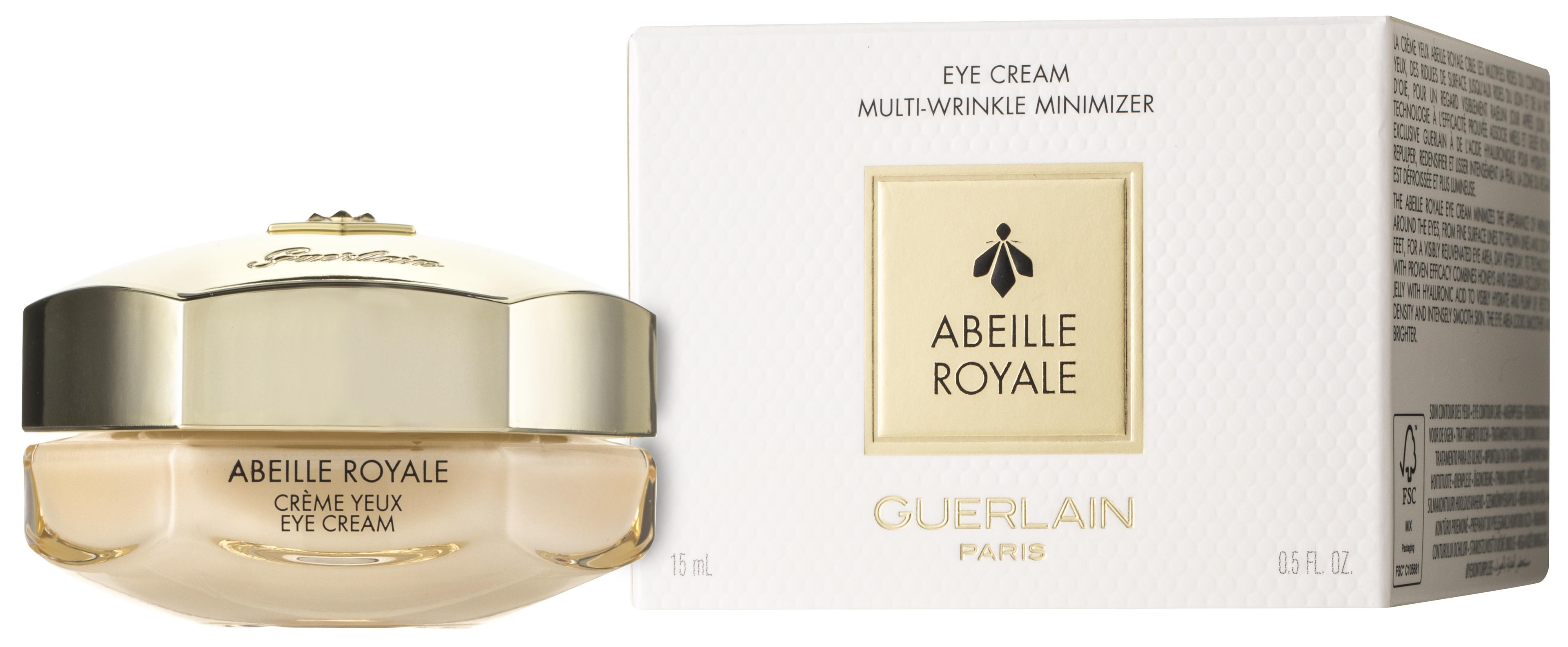 Guerlain Abeille Royale Eye Cream Околоочен крем против бръчки - Грижа за лице - Сравни цени от 1 магазин с безплатна доставка