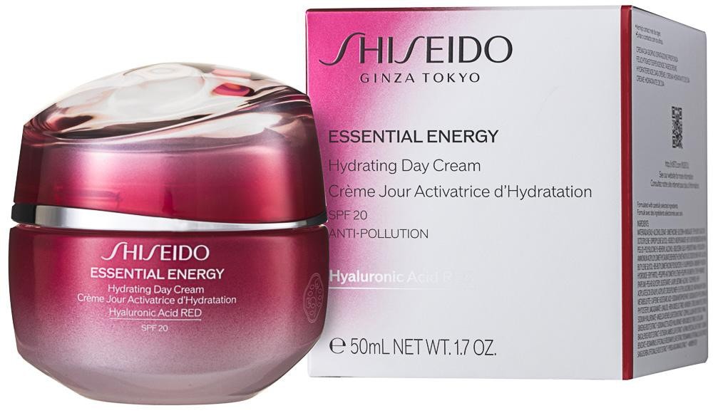 Shiseido Essential Energy Hydrating Day Cream SPF20 Дълбоко хидратиращ крем за лице - Грижа за лице - Сравни цени от 1 магазин с безплатна доставка
