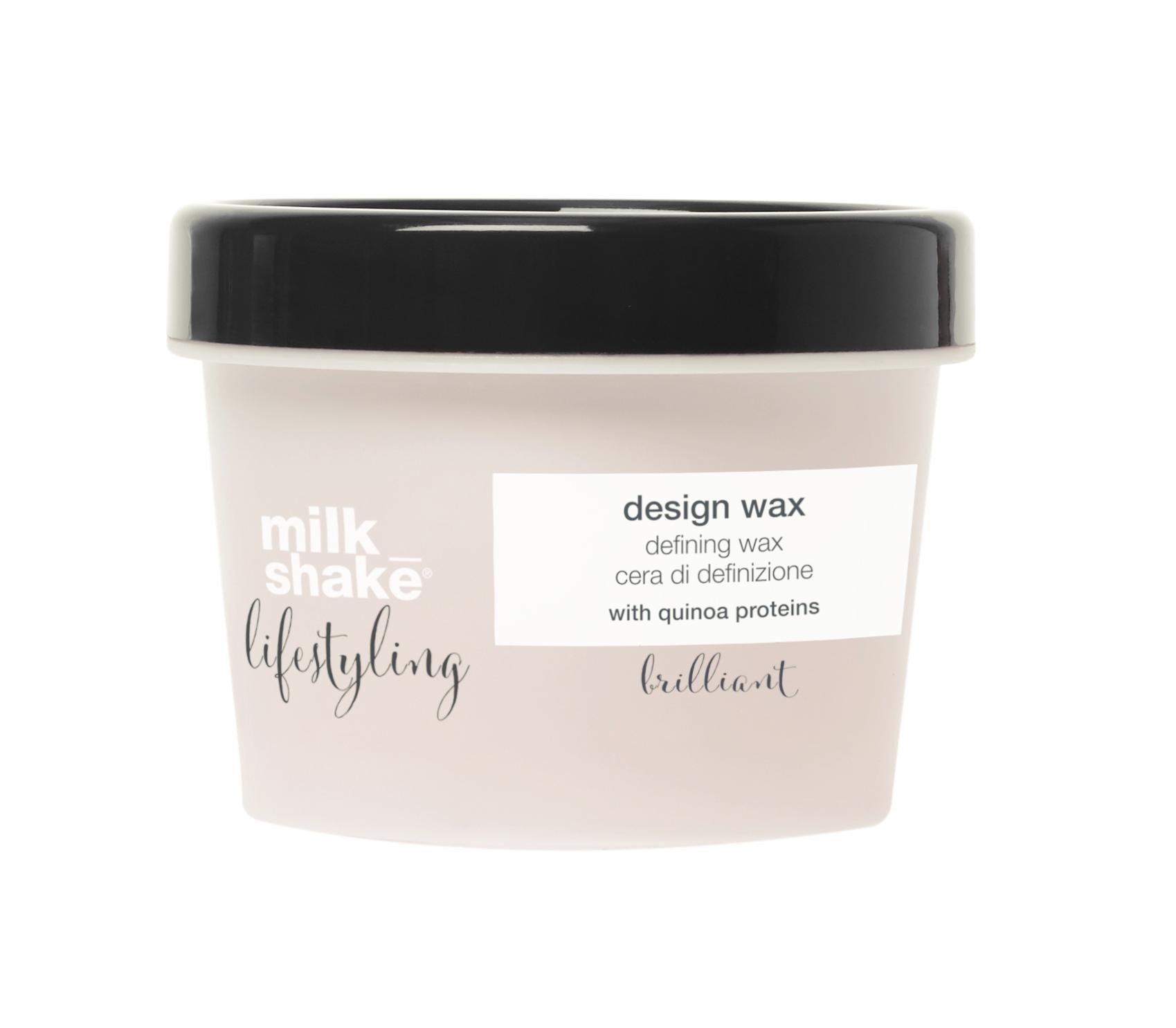 Milkshake Milk Shake Lifestyling Design Wax Вакса за коса с лека фиксация и блясък - Унисекс парфюм 100мл - Сравни цени от 1 магазин с безплатна доставка