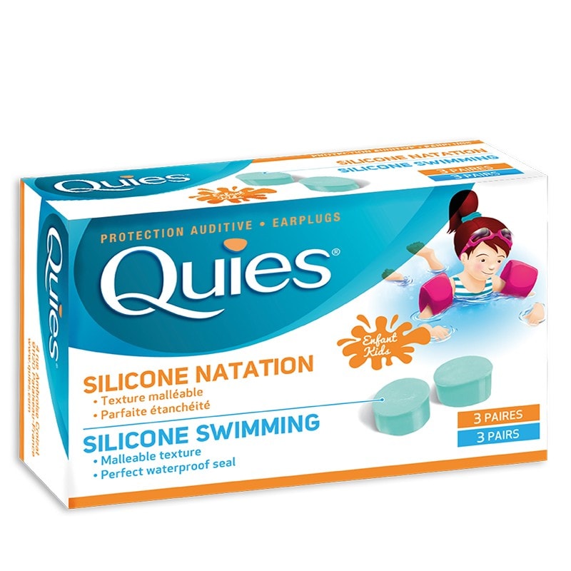 Quies Детски силиконови тапи за уши - защита при плуване - Меки, водоустойчиви - 3 чифта за многократна употреба - Унисекс парфюм 1мл - Сравни цени от 1 магазин с безплатна доставка