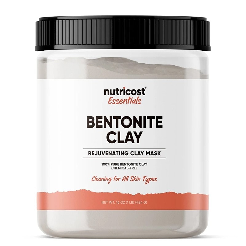 Nutricost Грижа за кожата - Глина (бентонит), маска за лице, 454 g прах - Унисекс парфюм 454мл - Сравни цени от 1 магазин с безплатна доставка