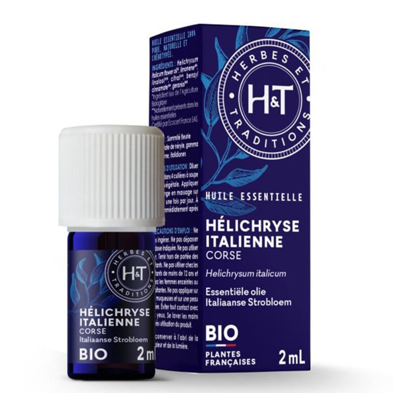 Етерично масло от Безсмъртниче (цвят), БИО, 2 ml