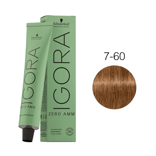 Боя за коса Schwarzkopf Igora, 7-60 medium chocolate blond, 60ml