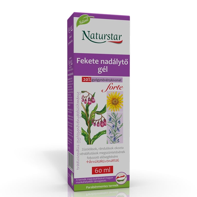 Гел с черен оман и арника – При болки в ставите и мускулите, 60 ml