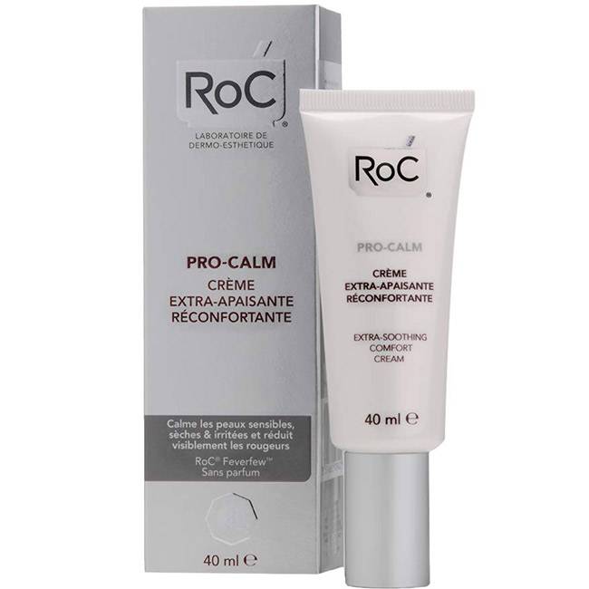 ХИДРАТИРАЩ И УСПОКОЯВАЩ КРЕМ ЗА ЛИЦЕ ROC PRO-CALM EXTRA-SOOTHING COMFORT, 40мл. - Грижа за лице - Сравни цени от 1 магазин с безплатна доставка