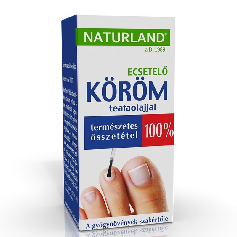 Лак за нокти против гъбички – С масло от чаено дърво, 10 ml