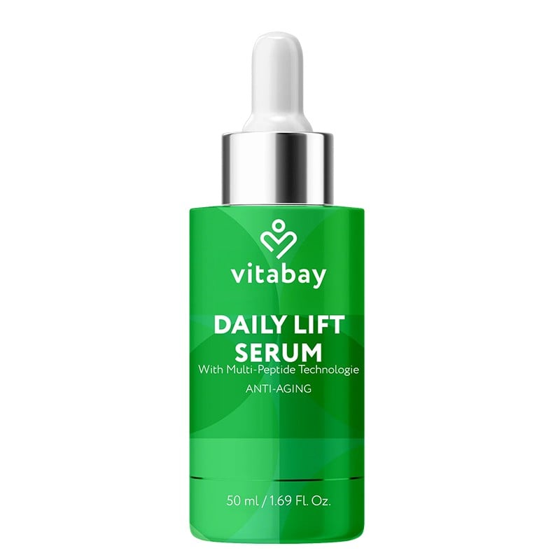 Дневен антиейдж серум за лице с пептиди, 50 ml