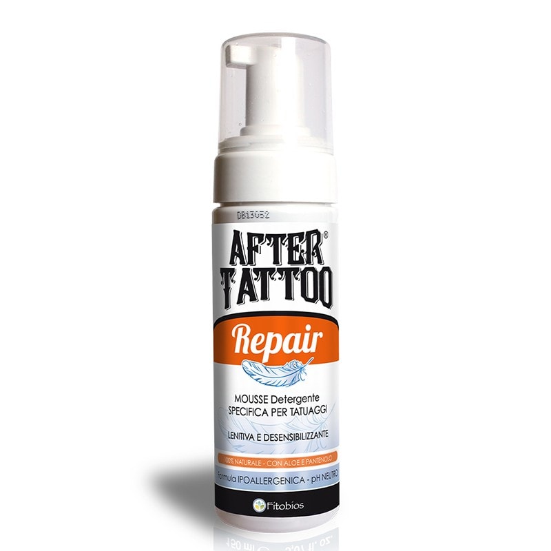 Почистваща мус-пяна за нова татуировка – С алое и пантенол, After Tattoo Repair, 100 ml - Грижа за тяло - Сравни цени от 1 магазин с безплатна доставка