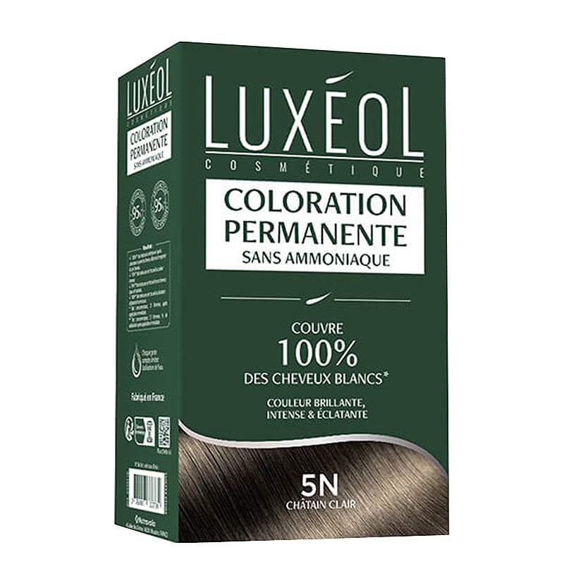 Трайна боя за коса без амоняк – Светло кестеняво 5N, с масла и растителни екстракти, 1 опаковка