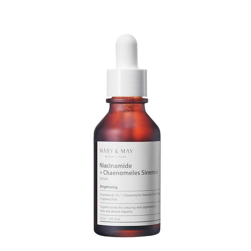 Mary and May Niacinamide + Chaenomeles Sinensis Serum серум за лице с китайска дюля и ниацинамид