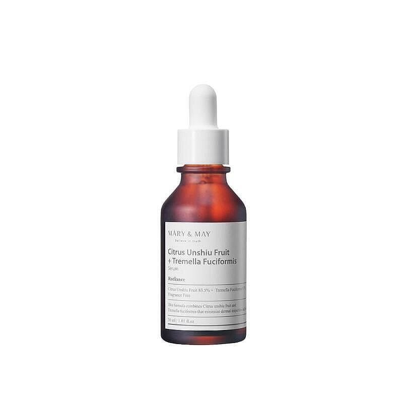 Mary and May Citrus Unshiu + Tremella Fuciformis Serum серум за лице с екстракт от сацума и сребърни ушички