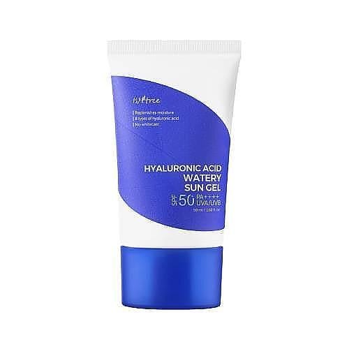 Isntree Isntree Hyaluronic Acid Watery Sun Gel слънцезащитен крем за лице със SPF 50+ - Унисекс парфюм 50мл - Сравни цени от 1 магазин с безплатна доставка