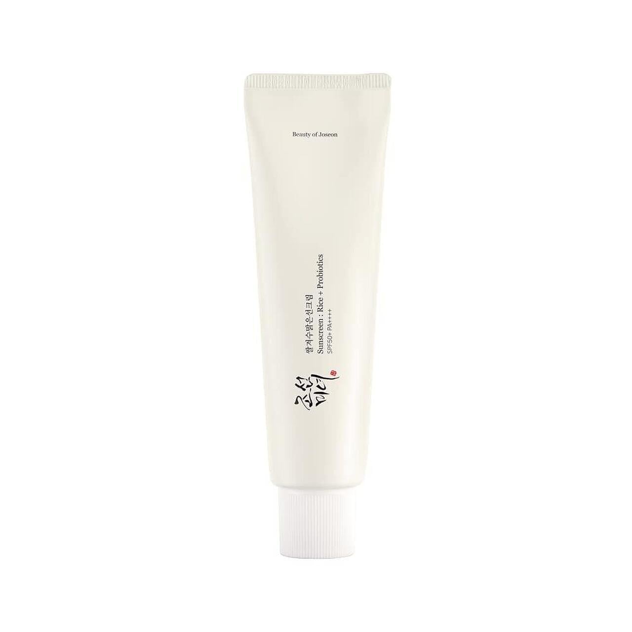 Beauty of Joseon Relief Sun: Rice + Probiotics SPF50+PA++++ слънцезащитен крем за лице с екстракт от ориз и пробиотици