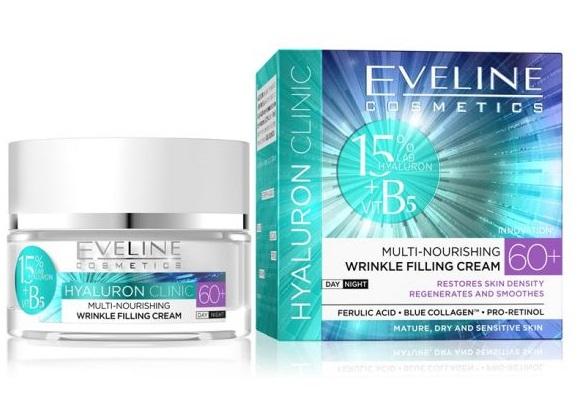 Evelin Bio Hyaluron Дневен/нощен крем 60+