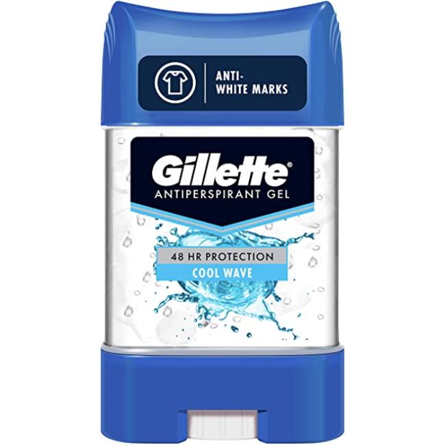 Gillette Gillette Antiperspirant Gel Cool Wave Гел дезодорант - Унисекс парфюм 70мл - Сравни цени от 1 магазин с безплатна доставка