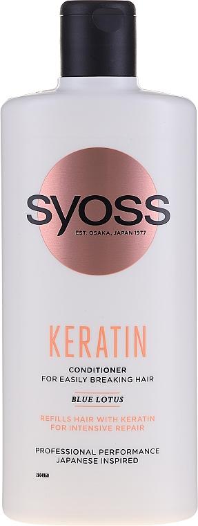 Syoss Syoss Keratin Балсам за късаща се коса - Унисекс парфюм 440мл - Сравни цени от 1 магазин с безплатна доставка