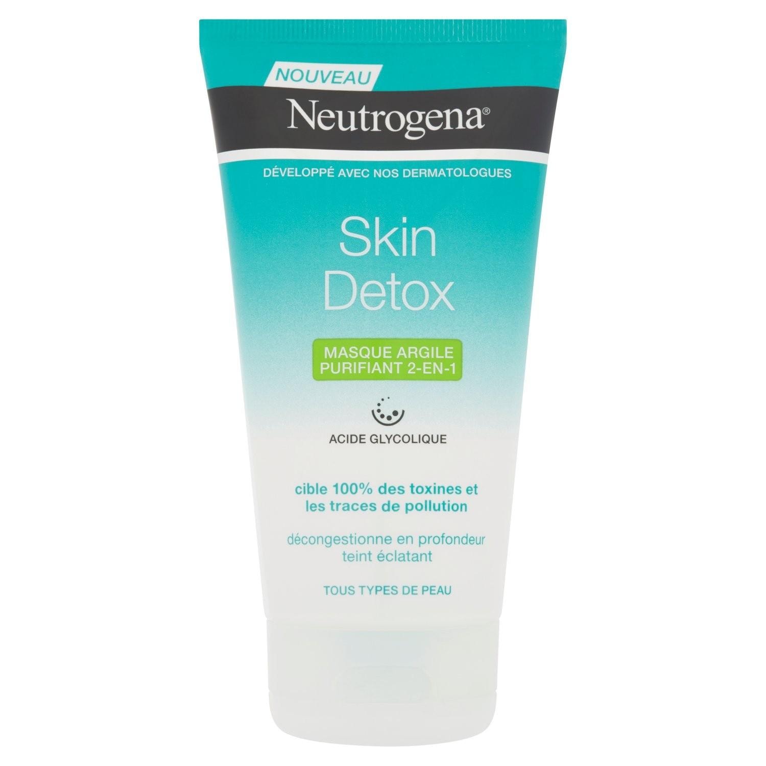 Neutrogena Норвежка Формула Skin Detox Почистваща и измиваща маска с глина - Грижа за лице - Сравни цени от 1 магазин с безплатна доставка