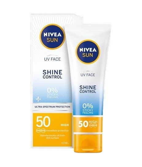 NIVEA Sun Слънцезащитен UV крем за лице с контрол върху омазняването SPF 30 - Грижа за лице - Сравни цени от 1 магазин с безплатна доставка