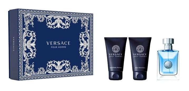 Versace Pour Homme подаръчен комплект за мъже - Комплект - Сравни цени от 3 магазина с безплатна доставка