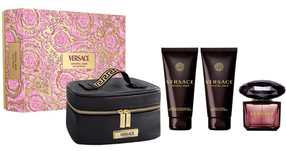 Versace Versace Crystal Noir Подаръчен комплект за жени - Женски парфюм 90мл - Сравни цени от 1 магазин с безплатна доставка