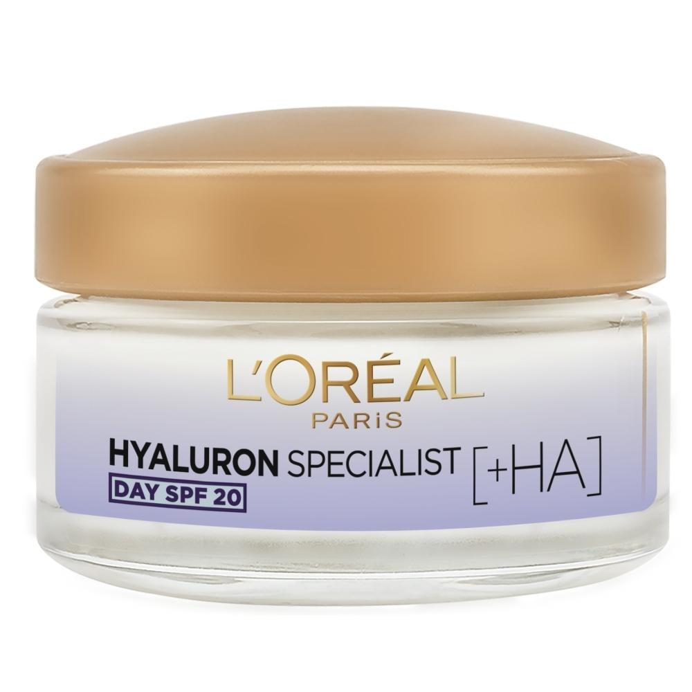 L'Oréal HYALURON SPECIALIST Дневен крем SPF 20 - Грижа за лице - Сравни цени от 1 магазин с безплатна доставка