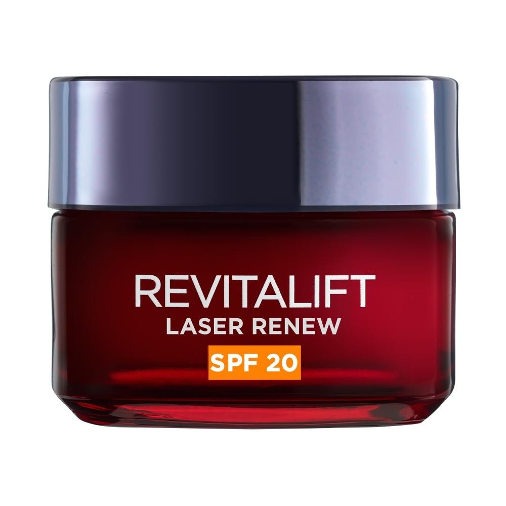 LOreal Paris L'Oréal DERMO REVITALIFT LASER Крем за лице SPF 20 - Унисекс парфюм 50мл - Сравни цени от 1 магазин с безплатна доставка