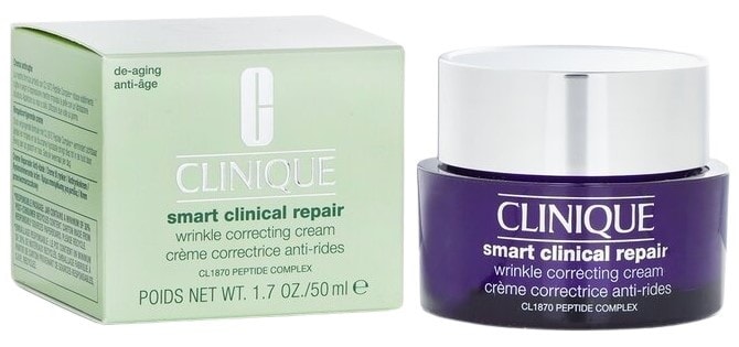 Clinique Smart Clinical Repair Wrinkle Correcting Cream Крем за лице против бръчки - Грижа за лице - Сравни цени от 1 магазин с безплатна доставка