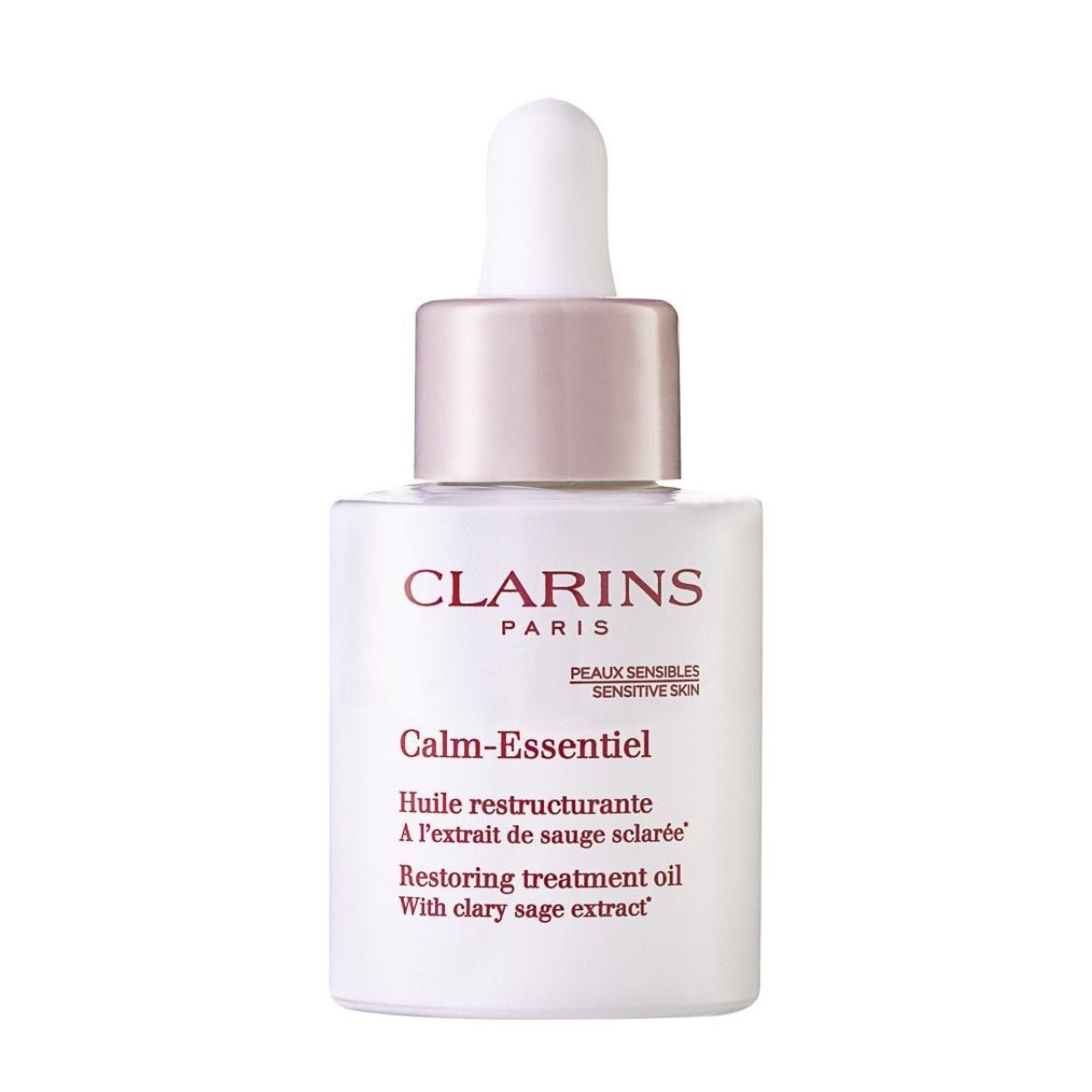 Clarins Calm Essentiel Restoring Treatment Oil Подхранващо олио за лице с успокояващ ефект - Грижа за лице - Сравни цени от 2 магазина с безплатна доставка