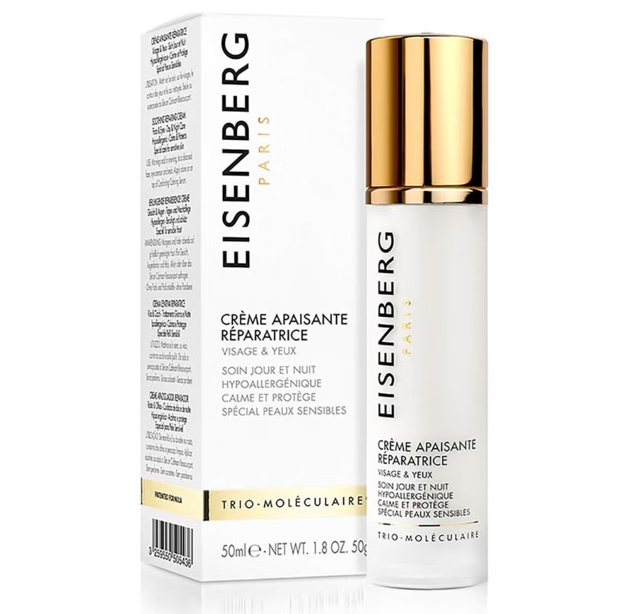 Eisenberg Soothing Repairing Cream Успокояващ регенериращ крем за чувствителна кожа - Грижа за лице - Сравни цени от 1 магазин с безплатна доставка