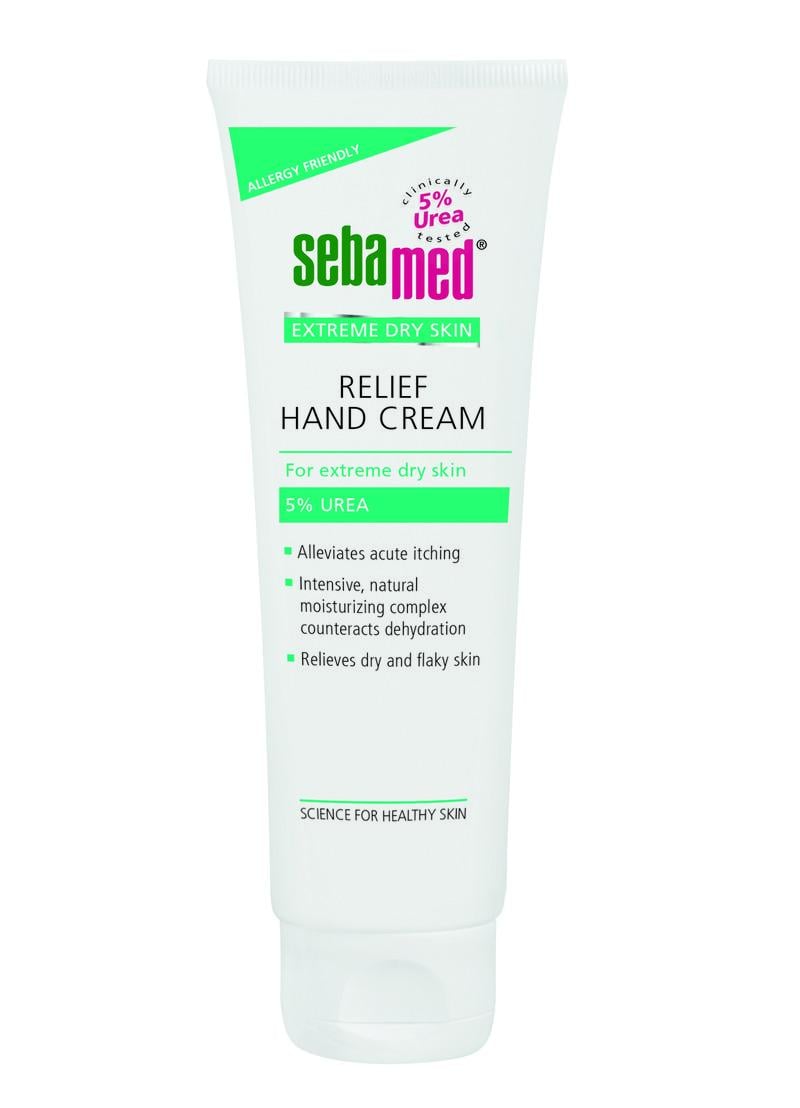 Sebamed Sebamed Дерматологичен облекчаващ крем за ръце за много суха кожа с 5 процента урея - Унисекс парфюм 75мл - Сравни цени от 1 магазин с безплатна доставка