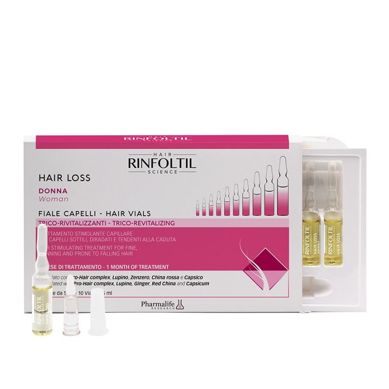 Ампули против косопад при жени – с кофеин и биотин, 10 броя - Грижа за коса - Сравни цени от 1 магазин с безплатна доставка