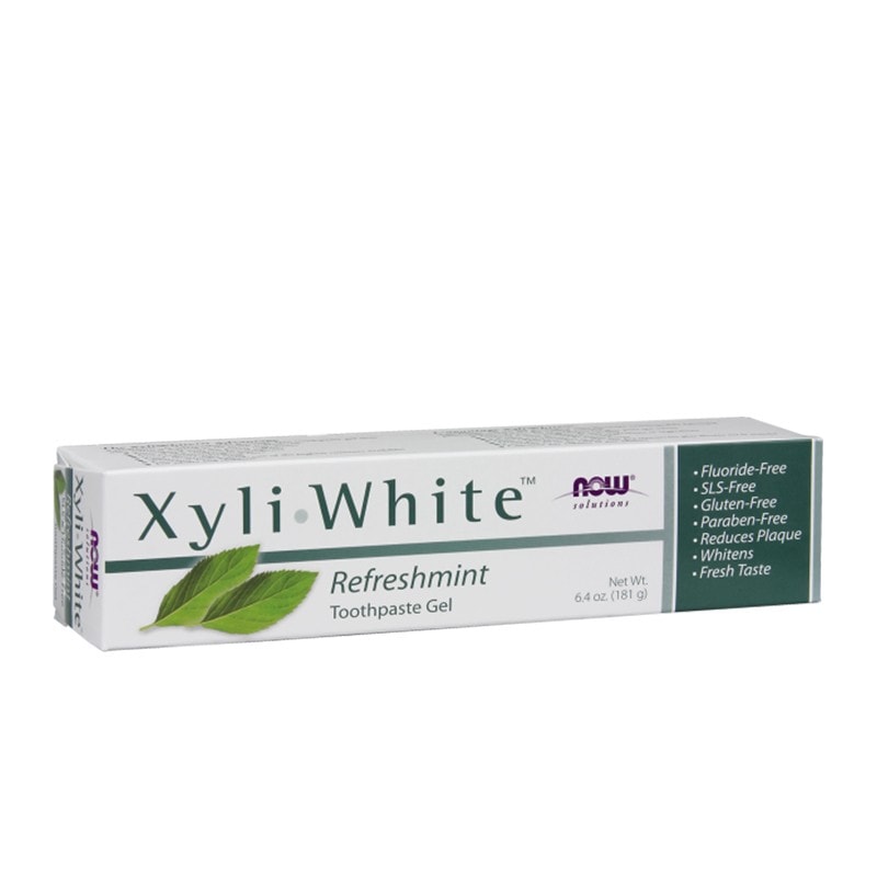 NOW Foods Паста за зъби без флуор с избелващ ефект – XyliWhite™, 181 g - Унисекс парфюм 181мл - Сравни цени от 1 магазин с безплатна доставка