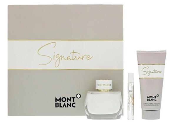 Mont Blanc Mont Blanc Signature Подаръчен комплект за жени - Дамски парфюм 50мл - Сравни цени от 1 магазин с безплатна доставка