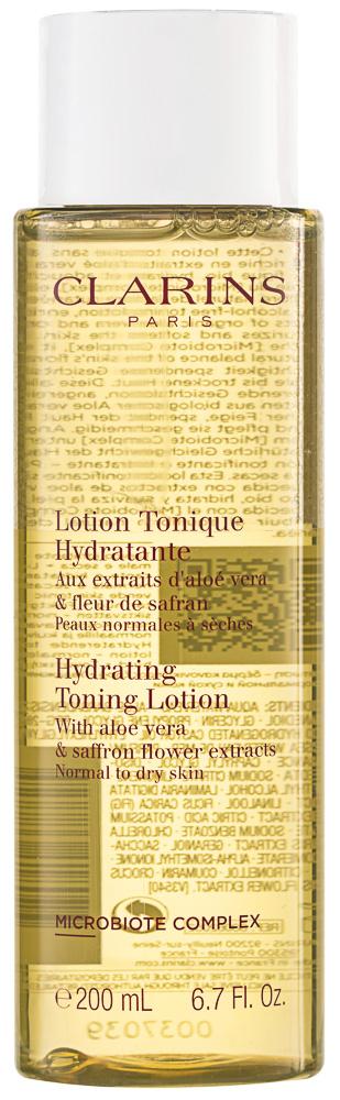 Clarins Hydrating Toning Lotion Хидратиращ тоник за лице с алое вера и екстракт от шафранoв цвят - Грижа за лице - Сравни цени от 1 магазин с безплатна доставка