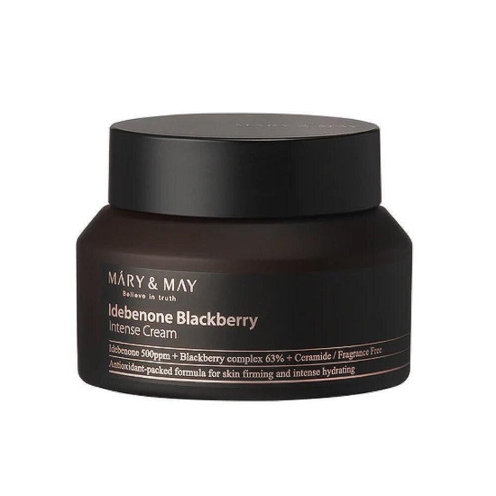 Mary and May Mary and May Idebenone + Blackberry Complex Intensive Total Care Cream интензивен крем за лице с комплекс от идебенон и къпини - Унисекс парфюм 50мл - Сравни цени от 1 магазин с безплатна доставка