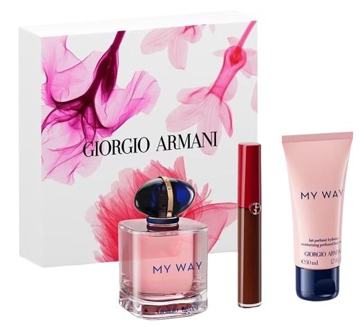Giorgio Armani Giorgio Armani My Way Подаръчен комплект за жени - Дамски парфюм 90мл - Сравни цени от 1 магазин с безплатна доставка