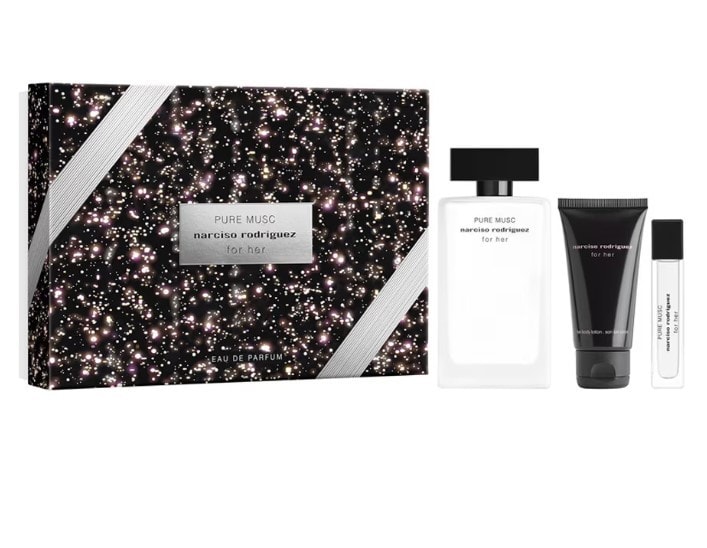 Narciso Rodriguez Narciso Rodriguez For Her Pure Musc Подаръчен комплект за жени - Дамски парфюм 100мл - Сравни цени от 1 магазин с безплатна доставка