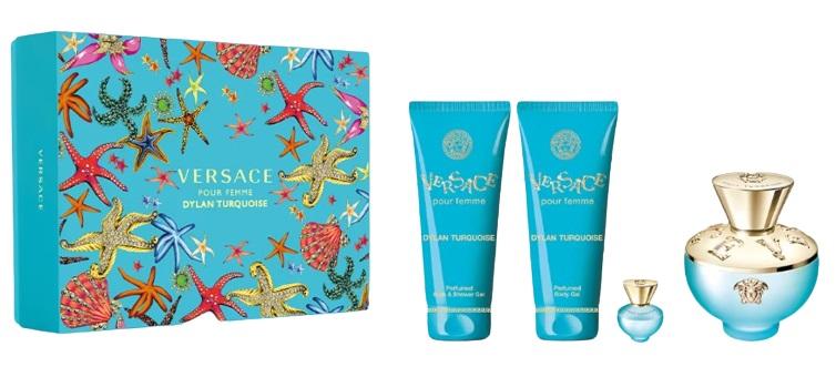 Versace Versace Dylan Turquoise Подаръчен комплект за жени - Дамски парфюм 50мл - Сравни цени от 2 магазина с безплатна доставка