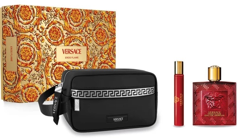 Versace Versace Eros Flame Подаръчен комплект за мъже - Мъжки парфюм 100мл - Сравни цени от 1 магазин с безплатна доставка