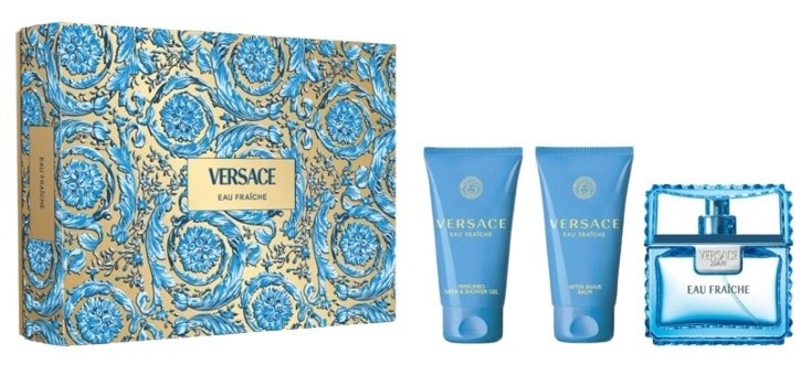 Versace Man Eau Fraiche подаръчен комплект за мъже - Комплект - Сравни цени от 2 магазина с безплатна доставка