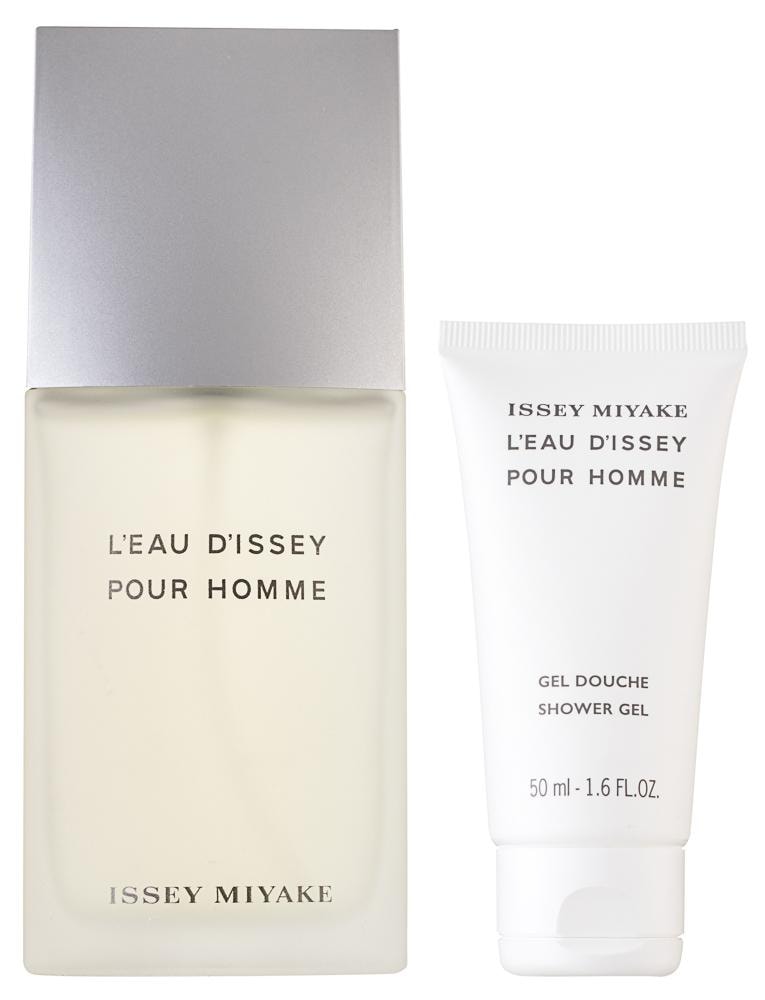 Issey Miyake Issey Miyake L`Eau d`Issey Pour Homme Подаръчен комплект за мъже - Мъжки парфюм 75мл - Сравни цени от 1 магазин с безплатна доставка