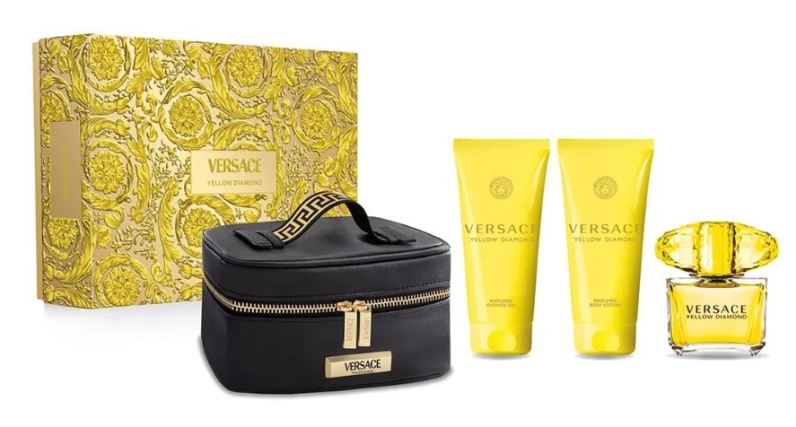 Versace Versace Yellow Diamond подаръчен комплект за жени - Дамски парфюм 50мл - Сравни цени от 2 магазина с безплатна доставка
