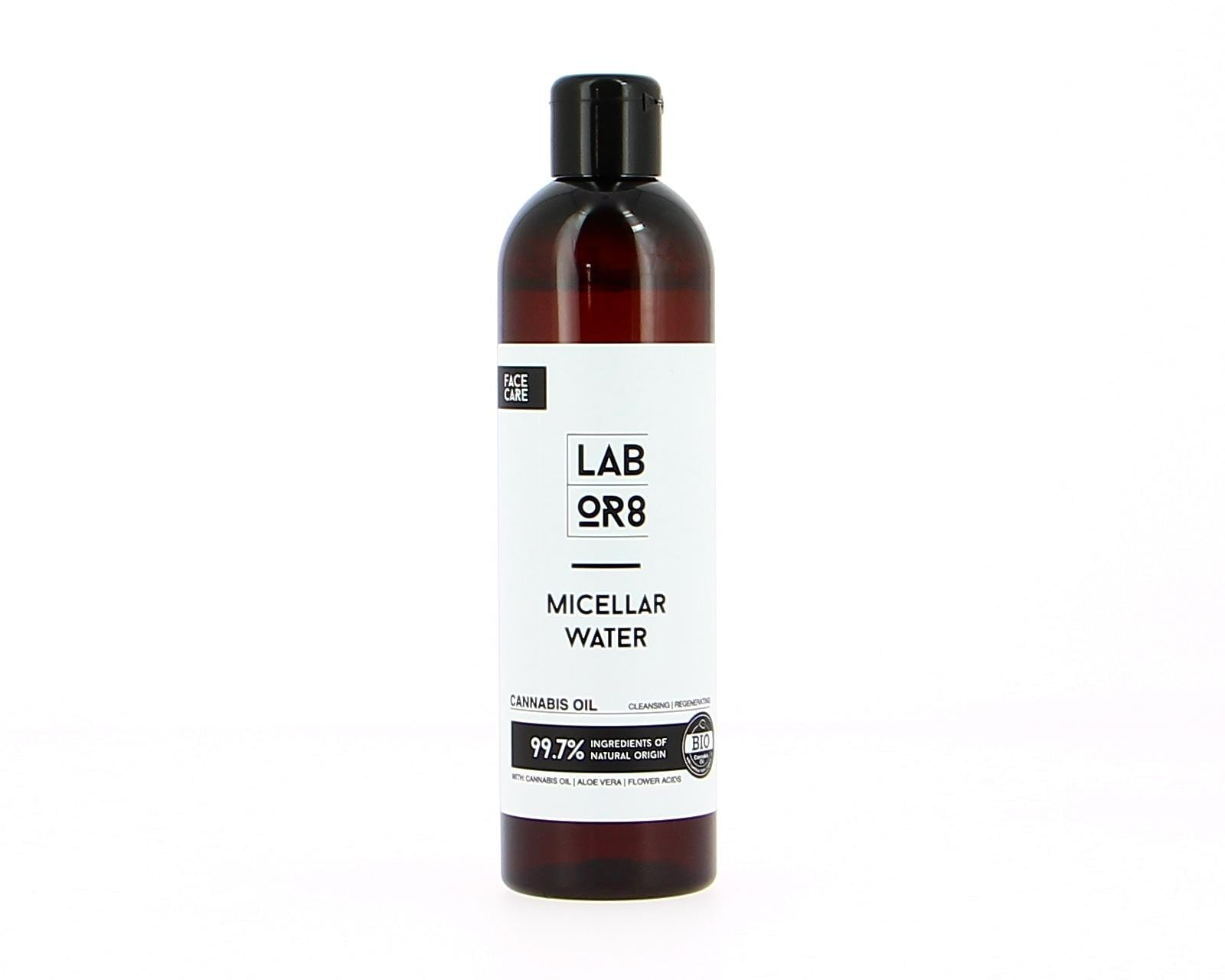 Labor8 Hemp miccelar water Мицеларна вода с конопено масло - Грижа за лице - Сравни цени от 1 магазин с безплатна доставка