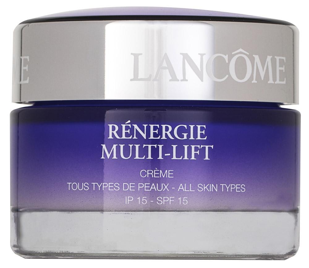 Lancome Lancome Renergie Multi-Lift SPF 15 Дневен стягащ лифтинг крем против бръчки със слънцезащитен фактор - Унисекс парфюм 50мл - Сравни цени от 1 магазин с безплатна доставка